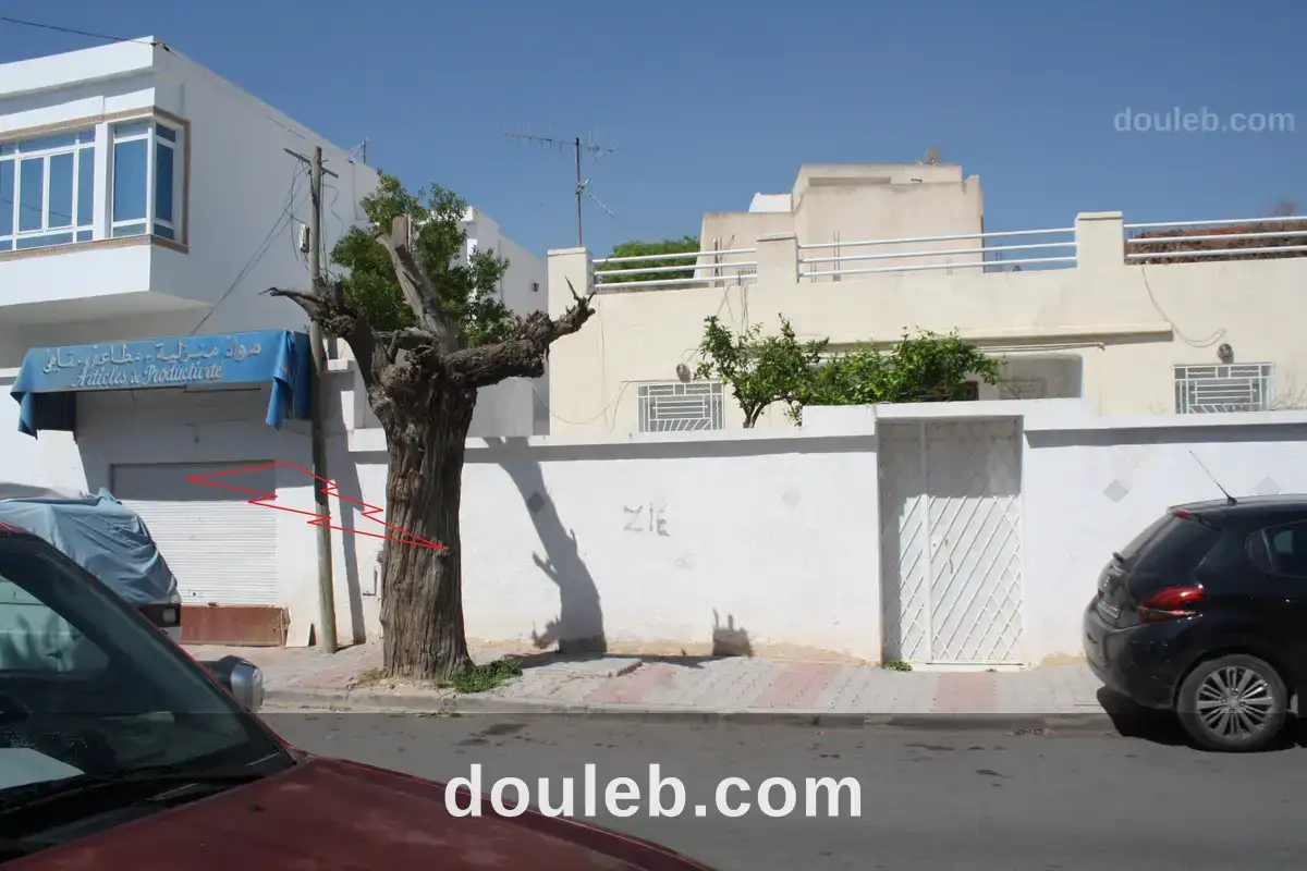 Gps villa vocation r plus 2 à Tunis