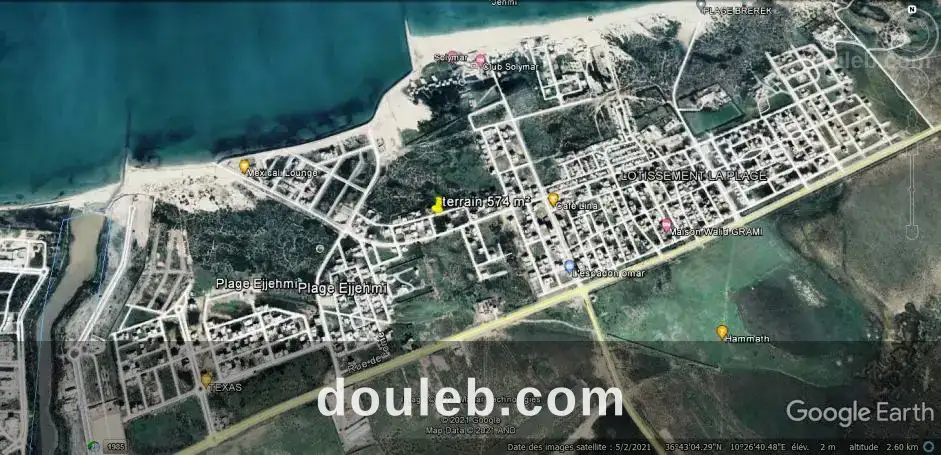 Terrain borj cedria à Tunis