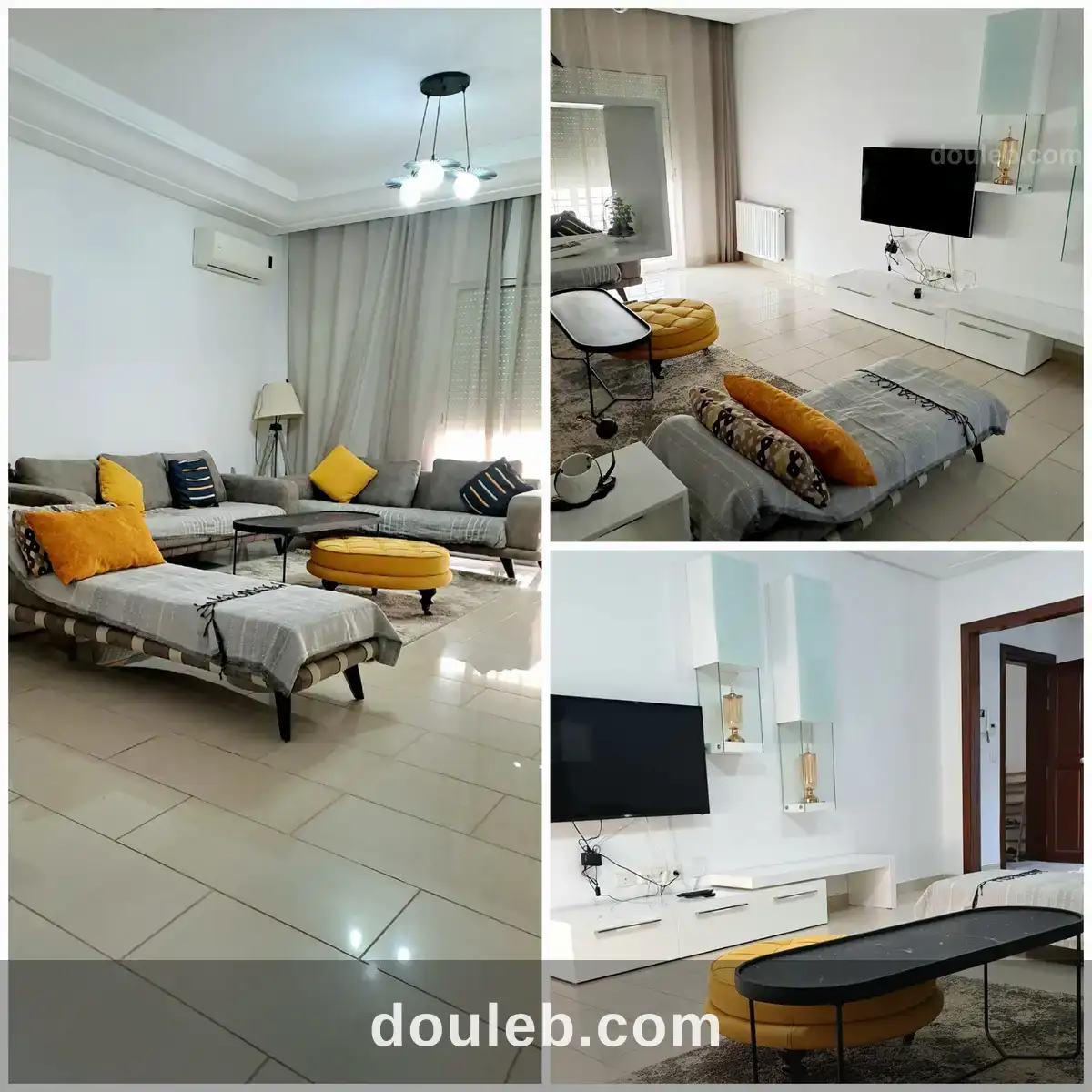 Particulier l s4 meublé neuf cité palmeraies à Tunis