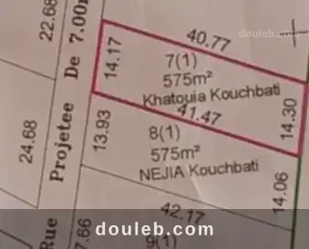 Terrain bien situe à Tunis