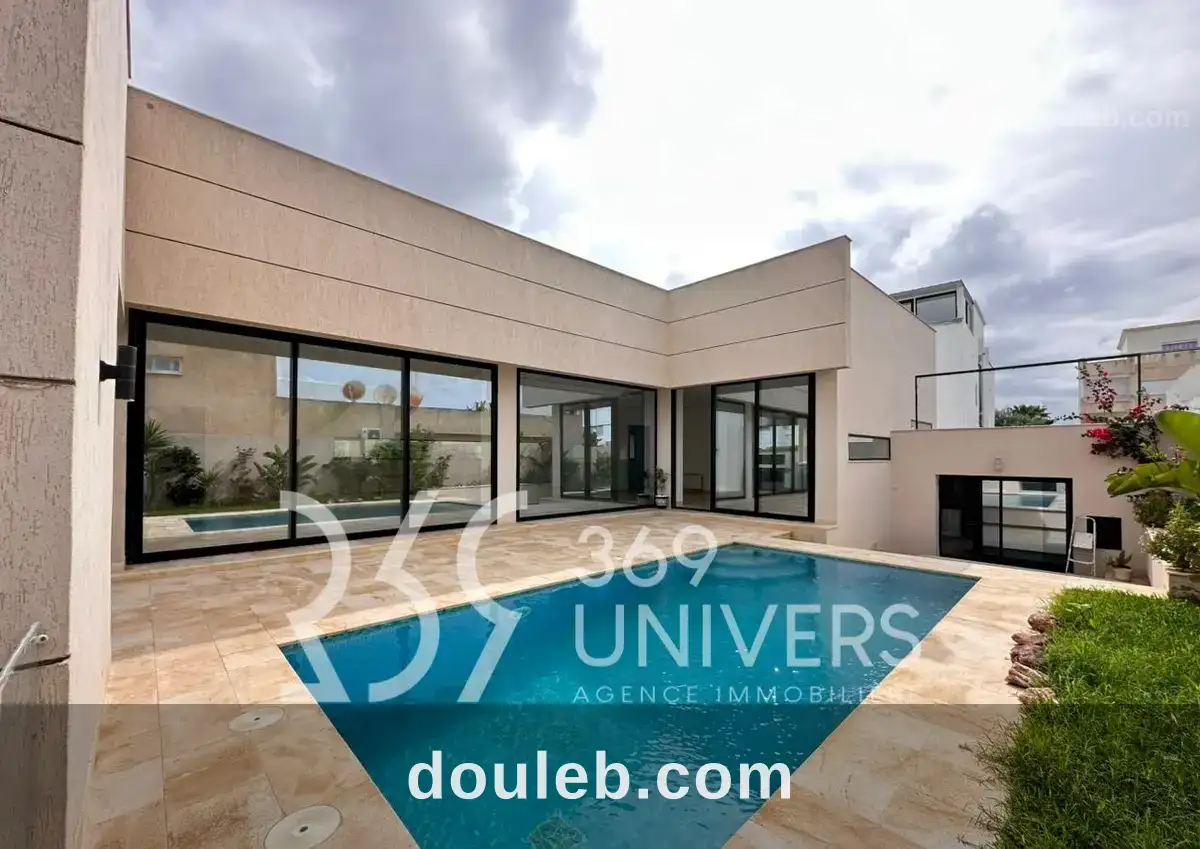 Villa avec piscine aux jardins de carthage à Tunis