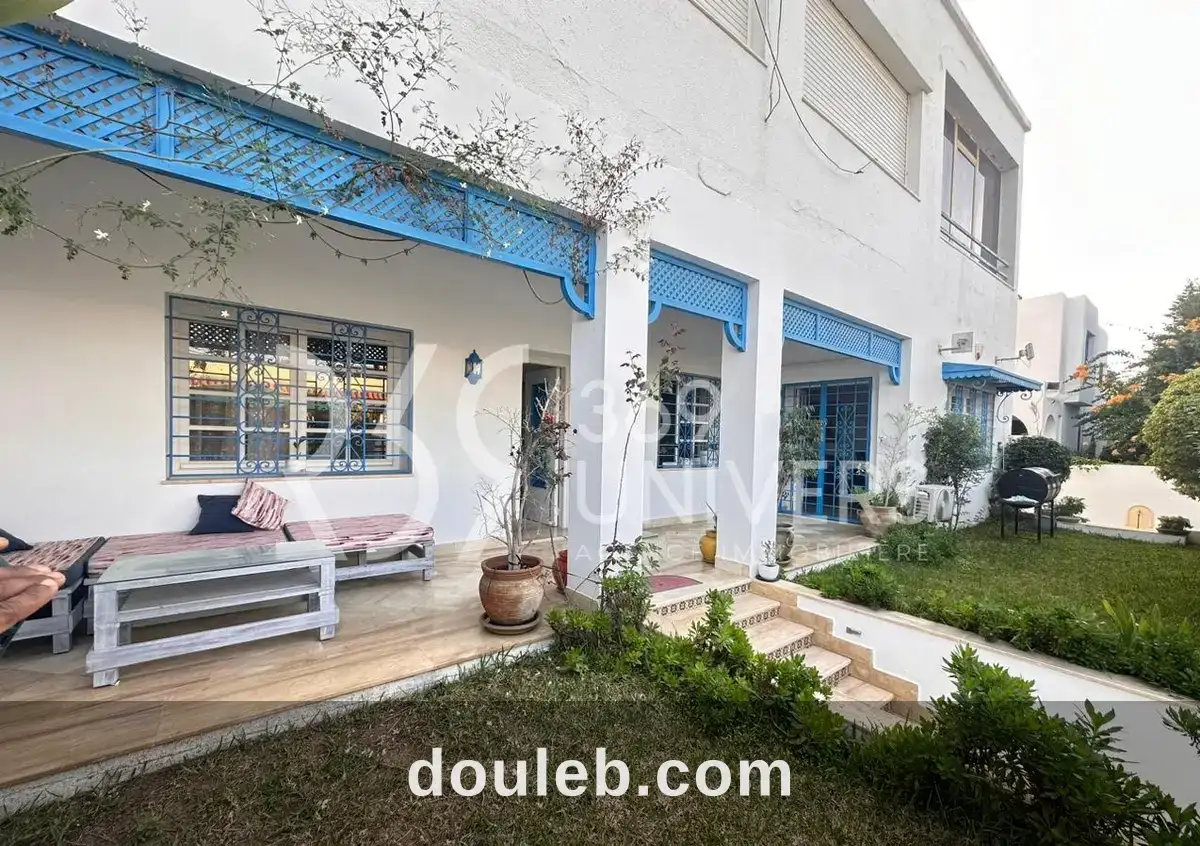 Rdc proche de la mer a la marsa ref ra098 à Tunis