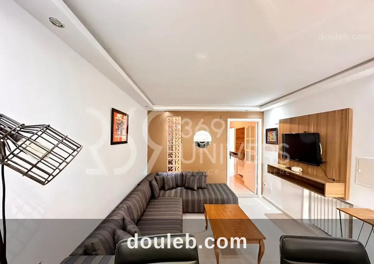 Studio meublé avec terrasse à la marsa ref ra095 à Tunis