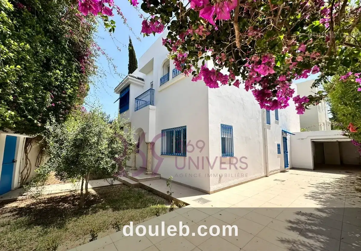 Villa avec jardin à sidi daoued ref rh111 à Tunis