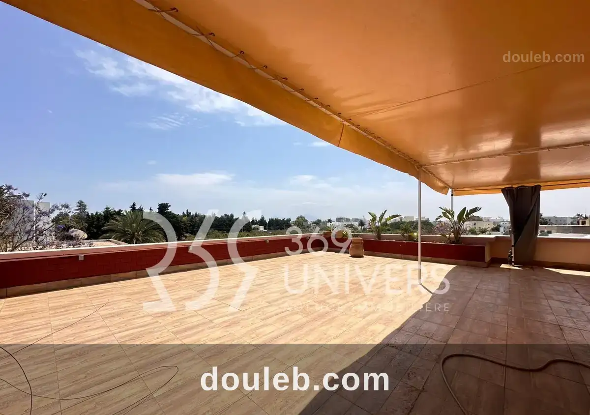 Duplex meublé avec piscine à carthage à Tunis