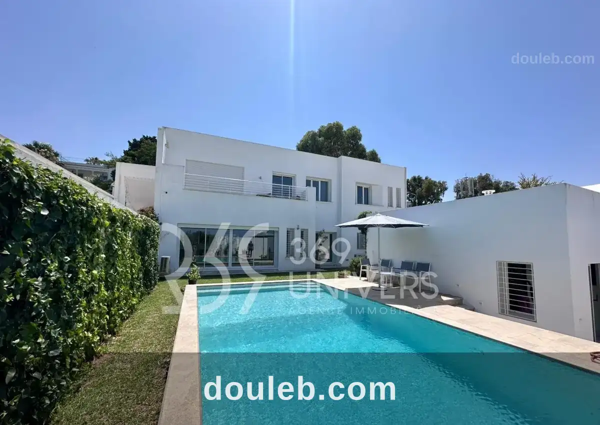 Villa avec vue sur mer à la marsa reh rh034 à Tunis