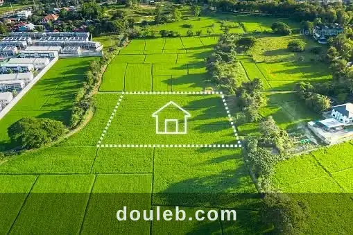 Super terrain 412 m2 à gammart touristique à Tunis