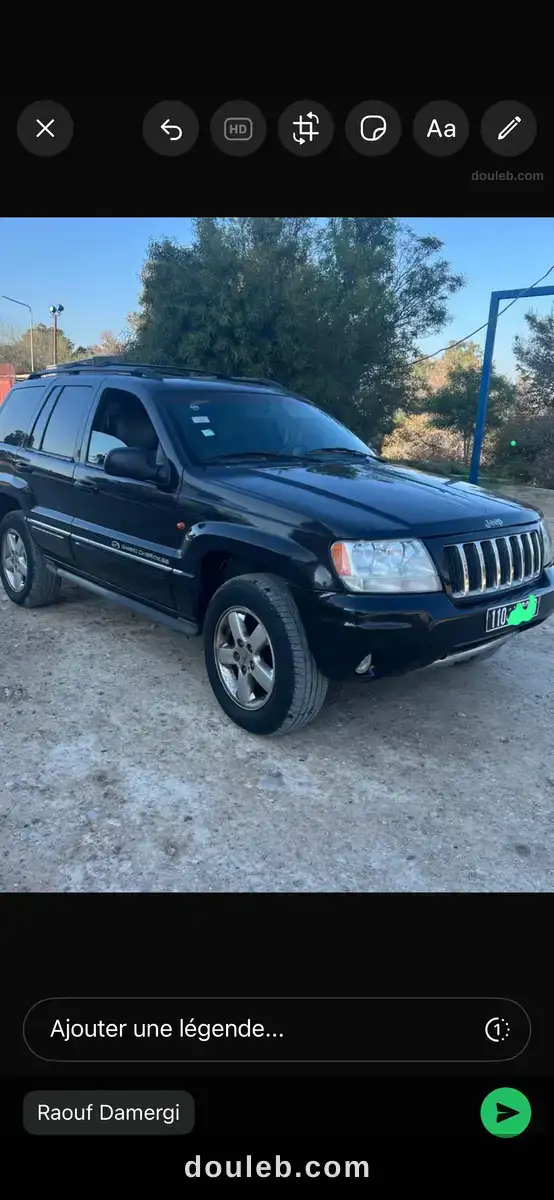 Jeep grand cherokee à Tunis
