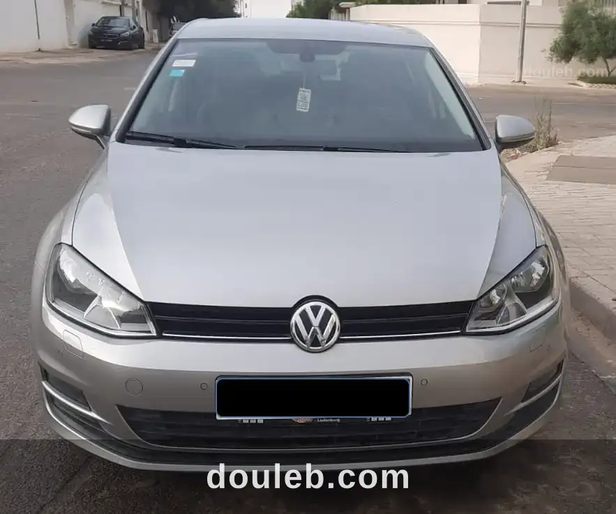 Golf 7 tdi année 2014 importée d'allemagne à Tunis