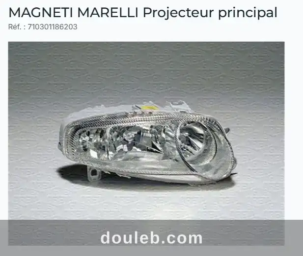 Phare av gauche alfa romeo 147 à Tunis