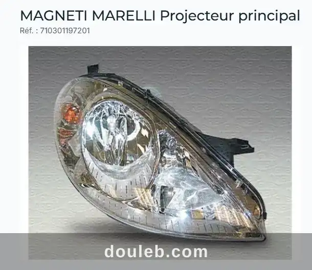 Phare av gauche mercedes classe a w169 à Tunis