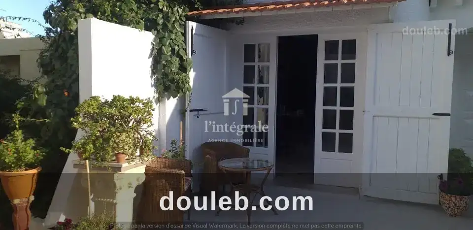 Très coquette maisonnette meublée à Tunis
