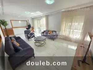 S3 meublé avec dégagée au lac 2 à Tunis