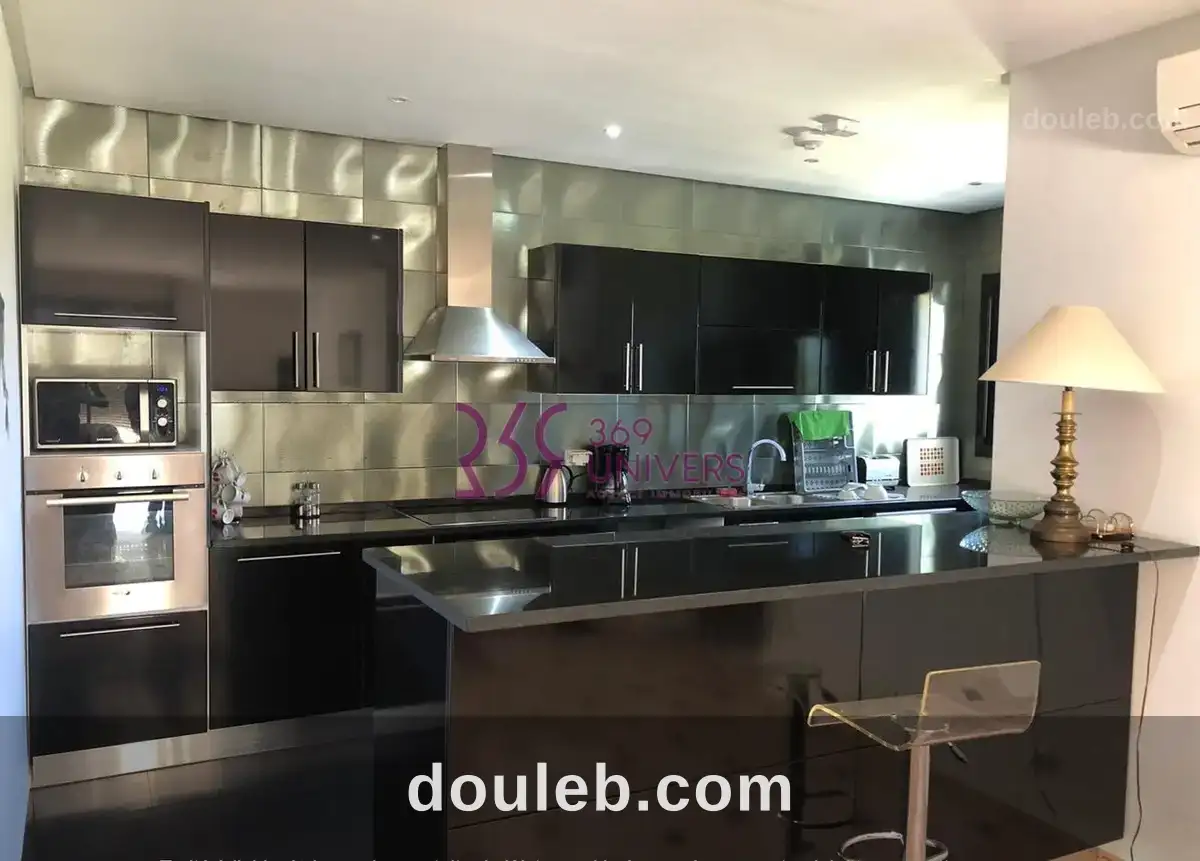 Appart meublé s3 à gammarth ref ra005 à Tunis