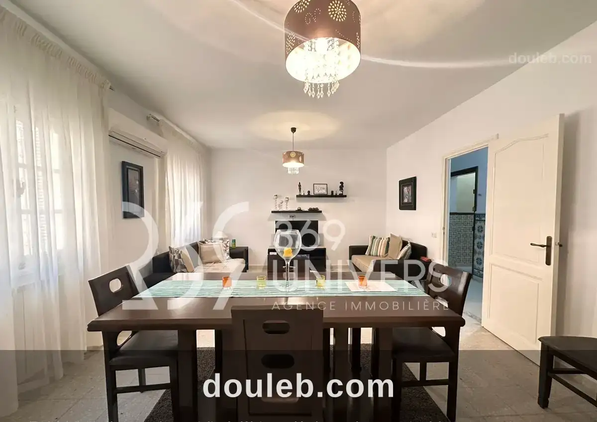 Appartement meublé avec terrasse à sidi bousaid à Tunis