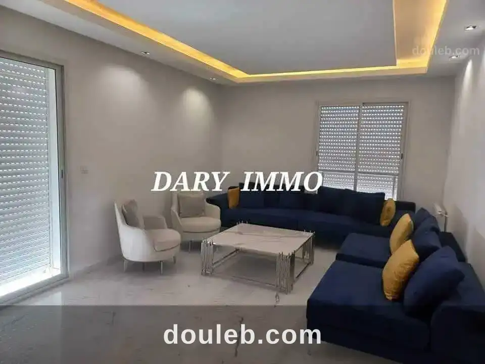 Appartement neuf luxueux s 2 meublé à el menzah9c à Tunis