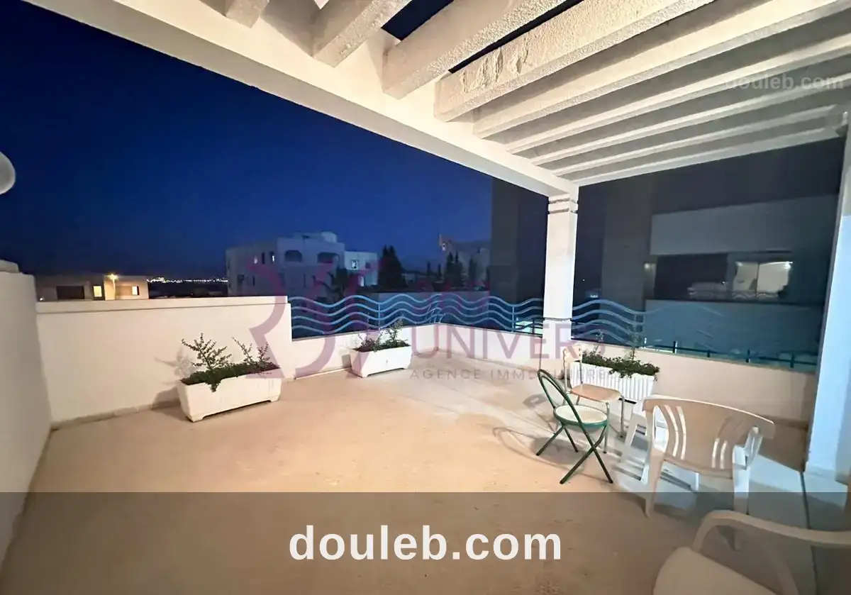Appartement avec terrasse au lac 1 ref ra057 à Tunis