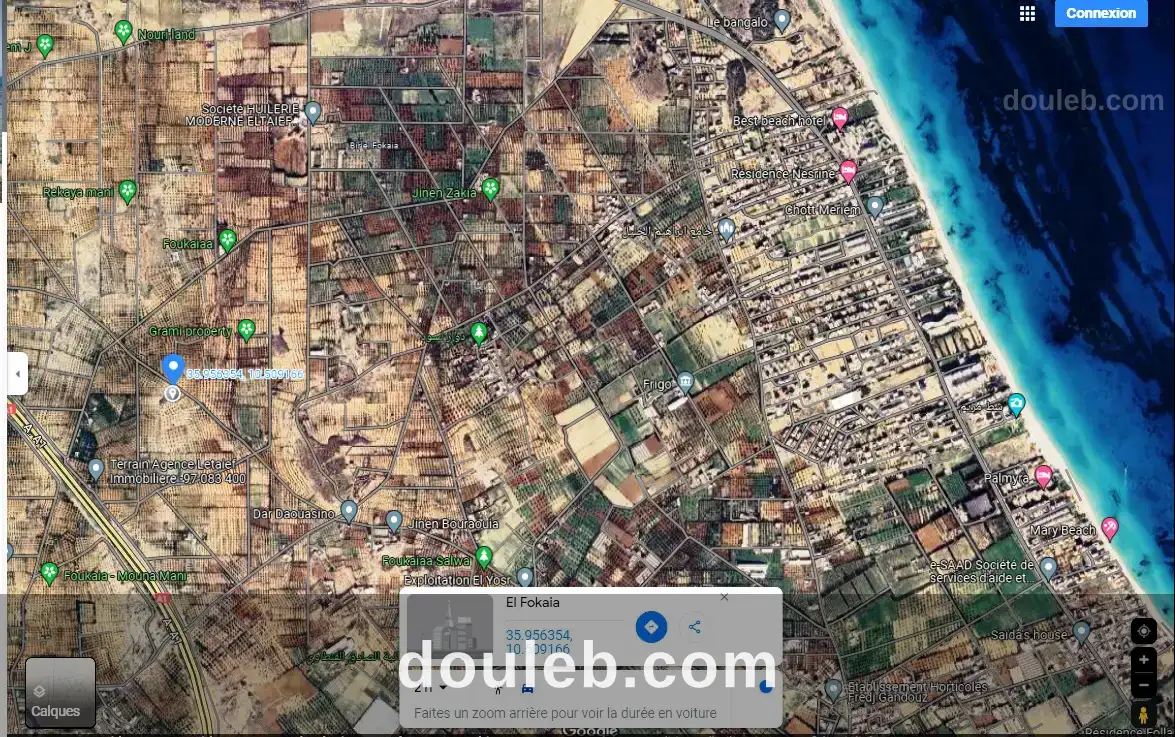 Opportunité terrain agricole 3366m à fokaia à Tunis