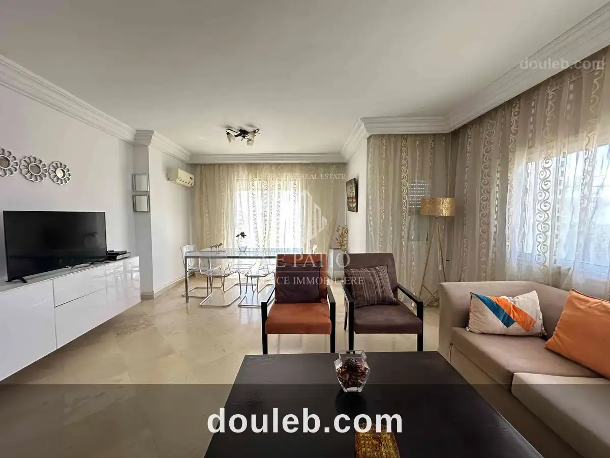 Etage de villa meublé a la marsa à Tunis