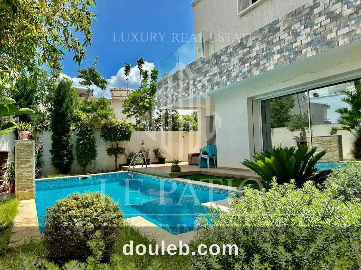 Villa semi meublée a la marsa à Tunis