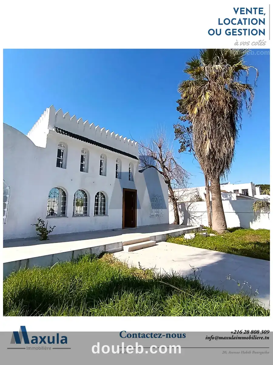 Villa s4 bureautique face a la mer de rades à Tunis