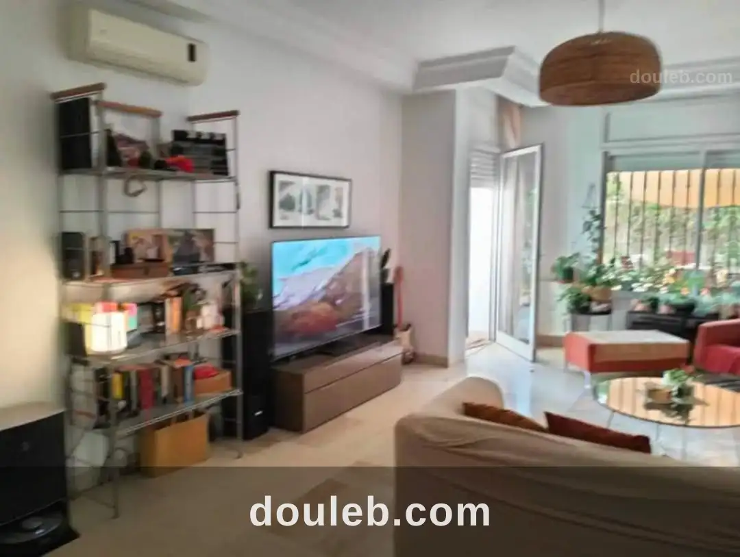 Appart s2 avec jardin privé à Tunis