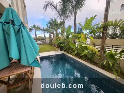 Super apprt meublé avec piscine à sidi daoud marsa à Tunis
