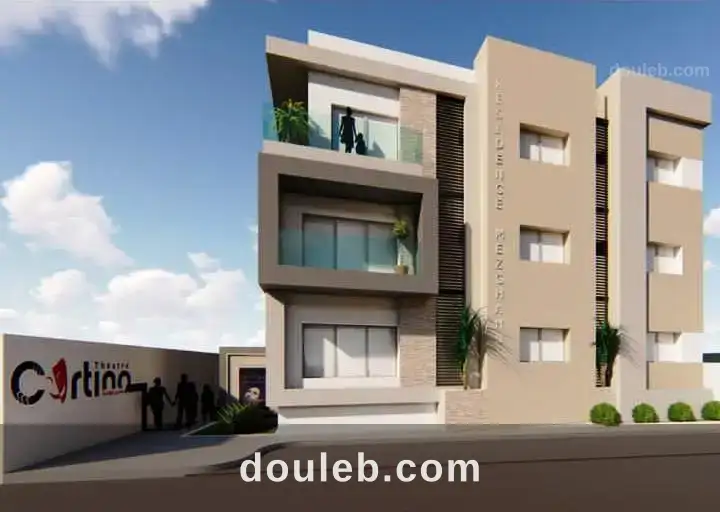 Lot approuvé 711m avec permis de bâtir à khzema à Tunis