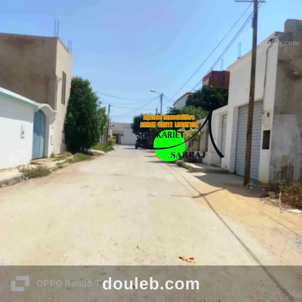 Terrain 200m pas loin de municipalité tantana à Tunis