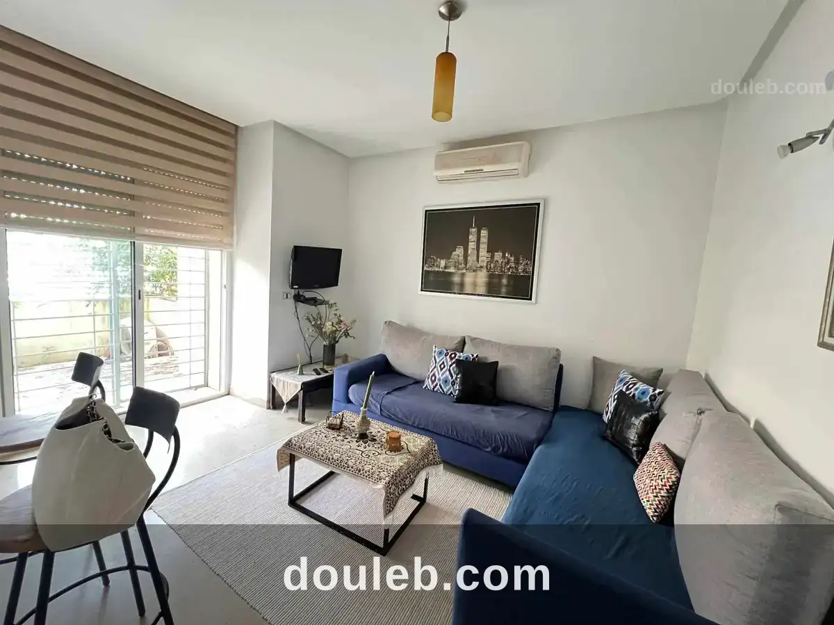 S1 meublé avec jardin sup 70 m au lac 2 à Tunis