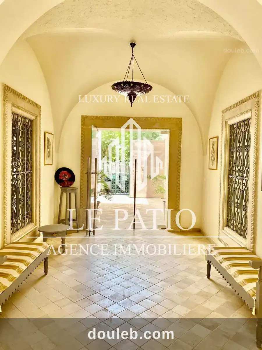 Villa arabesque à la marsa à Tunis