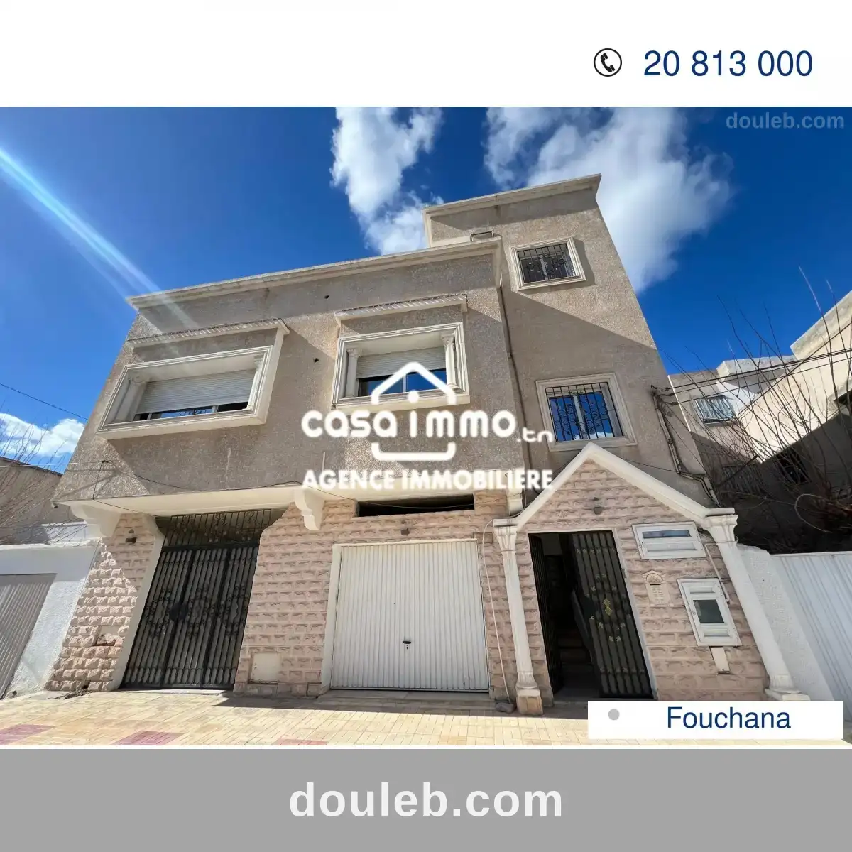 Villa r2 à fouchana à Tunis