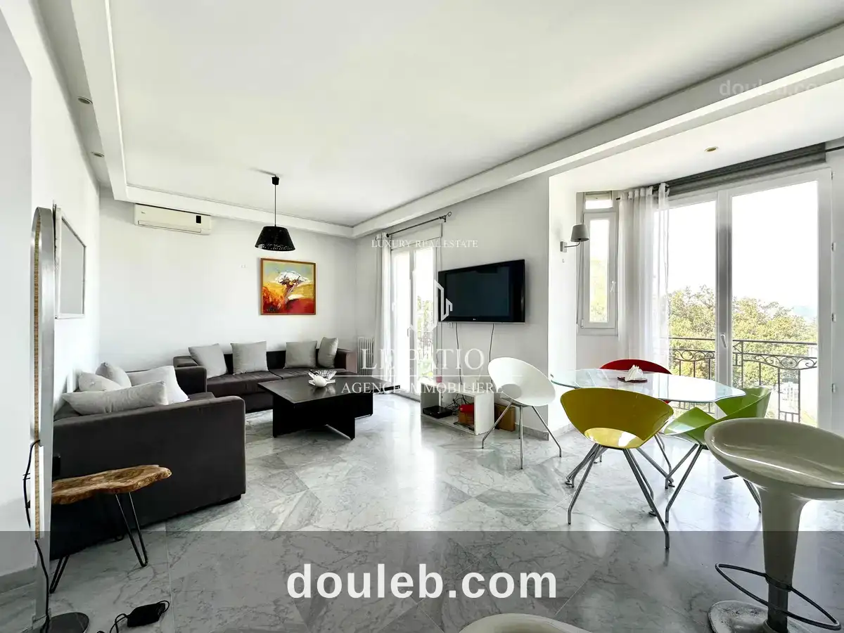 Appartement meuble haut standing avec vue mer à Tunis
