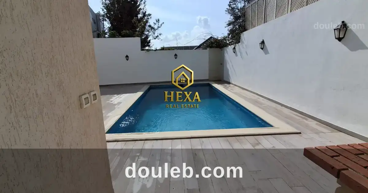 Villa meublée s7 avec piscine à gammarth à Tunis