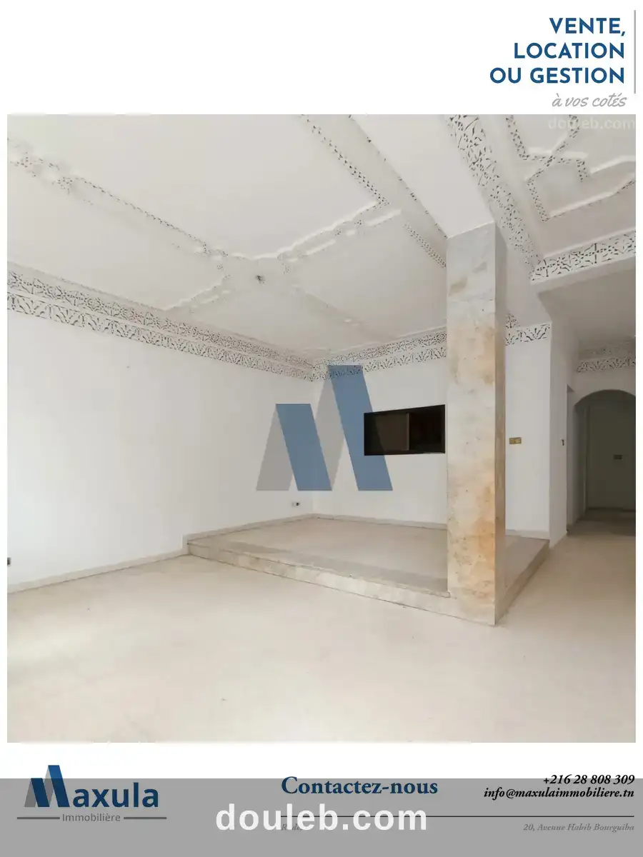 Etage villa s3 au rez de chaussee a rades 2 à Tunis