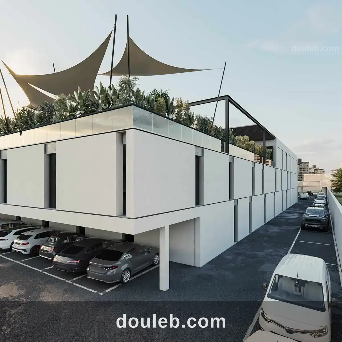 Immeuble 4200 m très haut standing à charguia 2 - Miniature 3