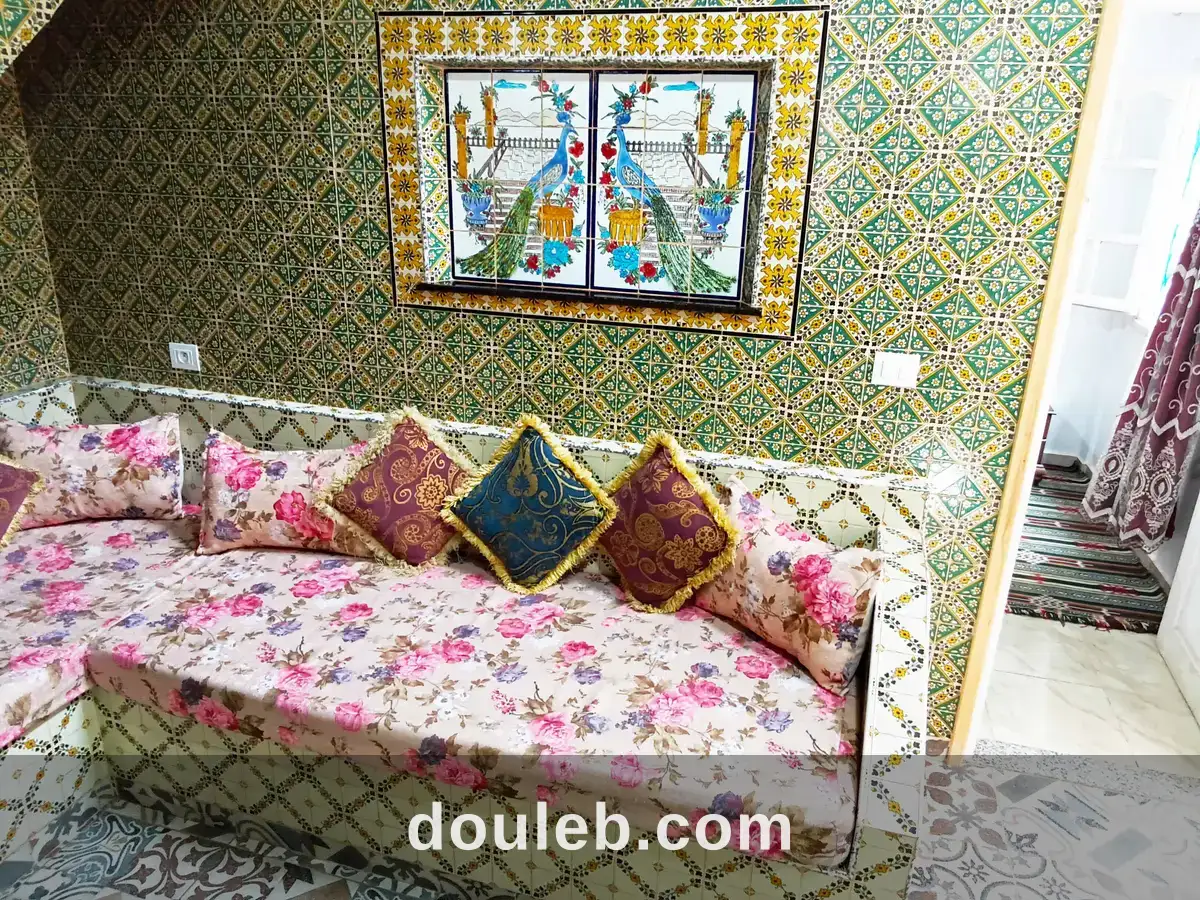 Maison meublée à 1 minute à pied du mer à Tunis