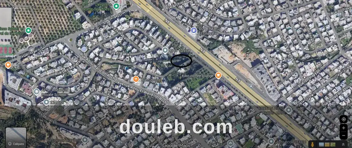 Terrain très rare à Tunis