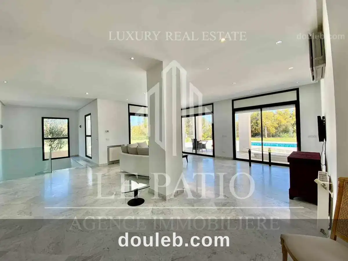 Villa meublé avec piscine à gammarth - Miniature 2