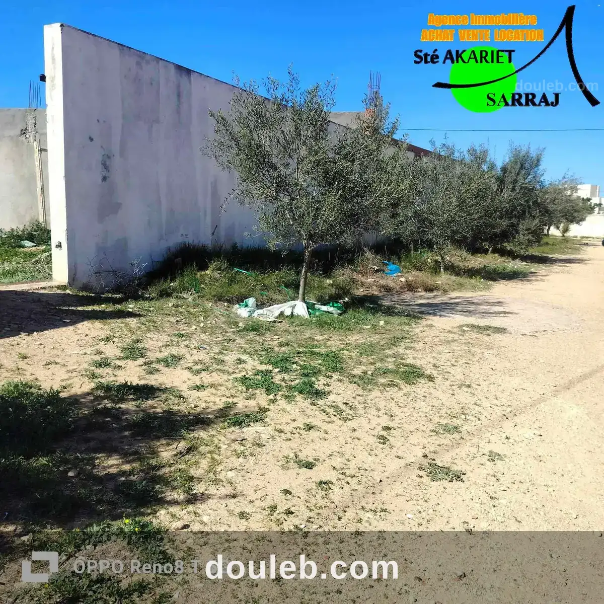 Terrain 616 à kalâa seghira prés cité des médécins - Miniature 3