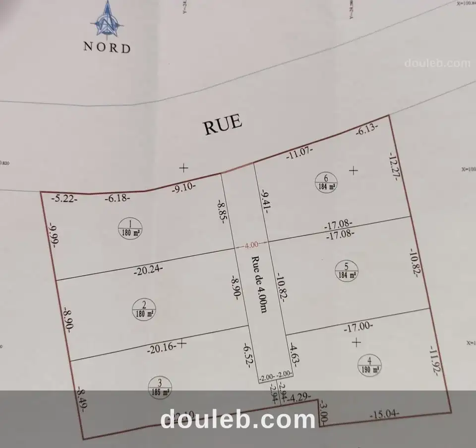 Des lots à jaafar à Tunis