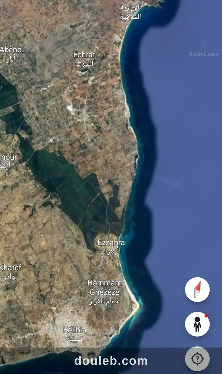 15 hectares a kerkouane à Tunis