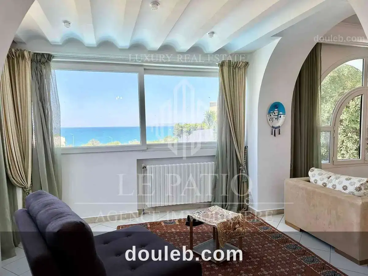 Duplex meublé avec vue sur mer a gammarth - Miniature 2