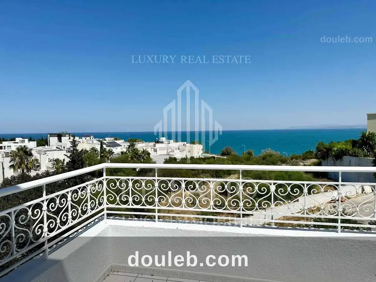 Duplex meublé avec vue sur mer a gammarth - Miniature 4