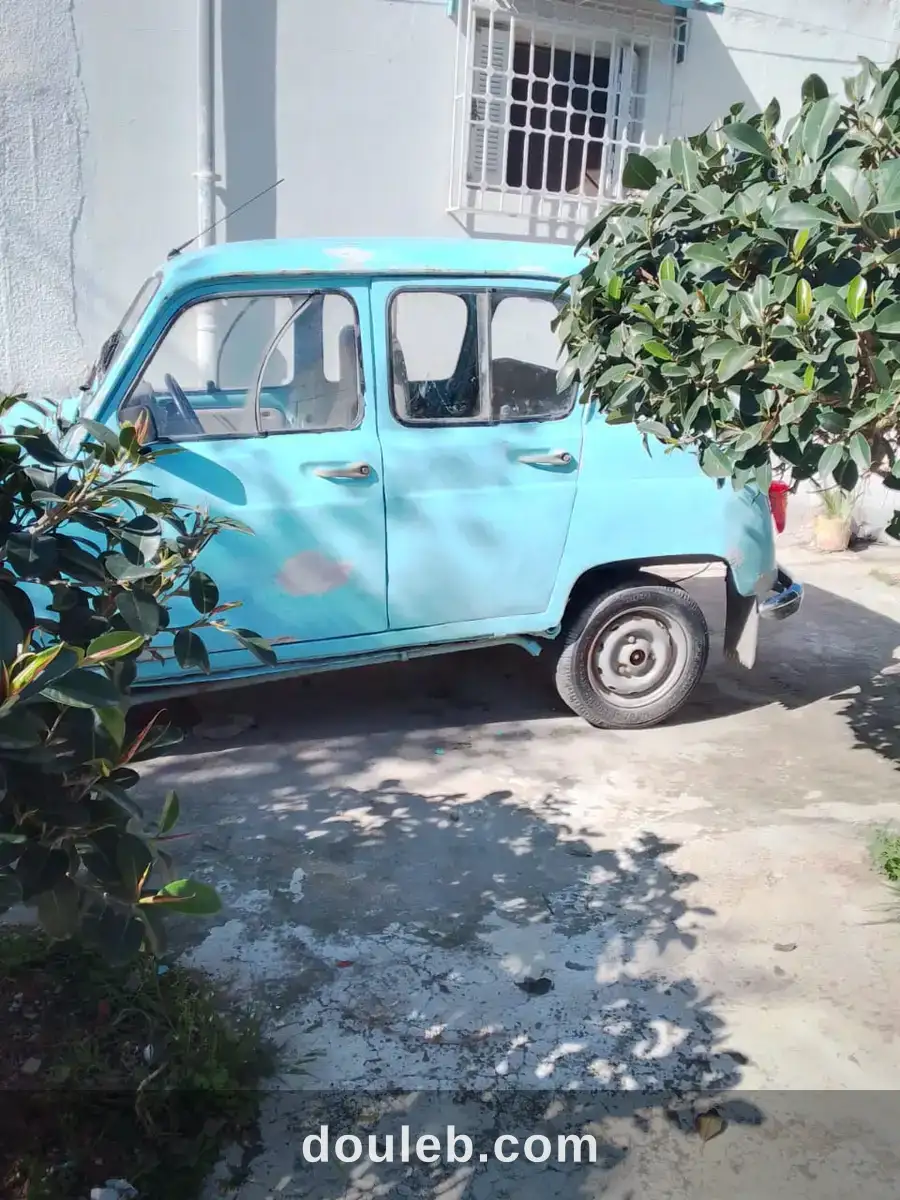 Quatrelle bleu ciel - Miniature 2