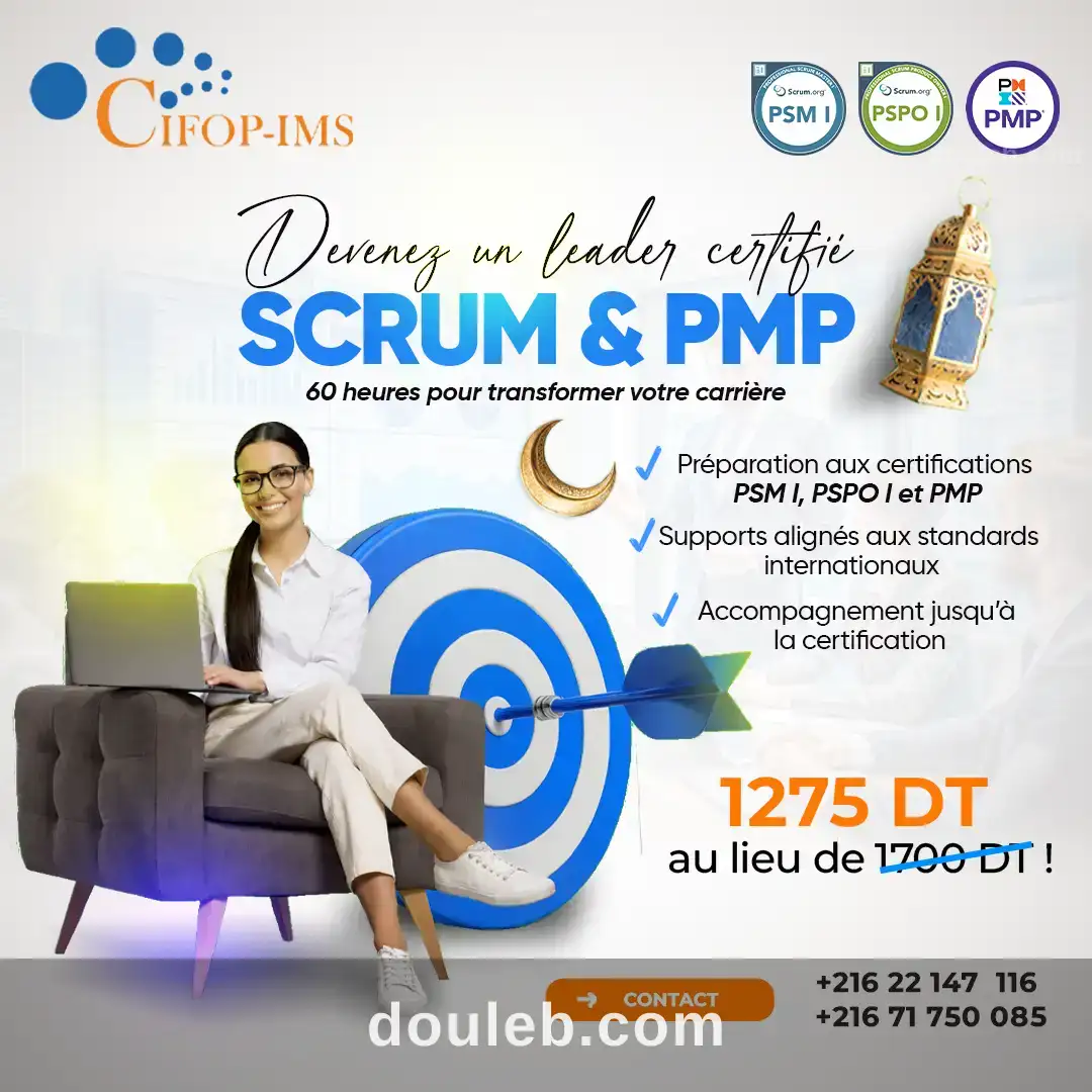 Pack psm pspo pmp à Tunis