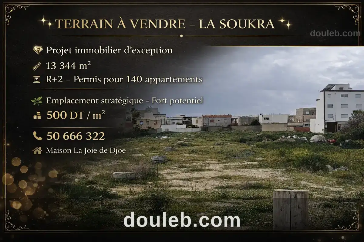 Terrain 13344 a soukra - Miniature 2