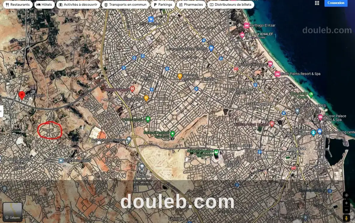 Terrain 544m prés de mosqué el mona kalaa sghira - Miniature 2