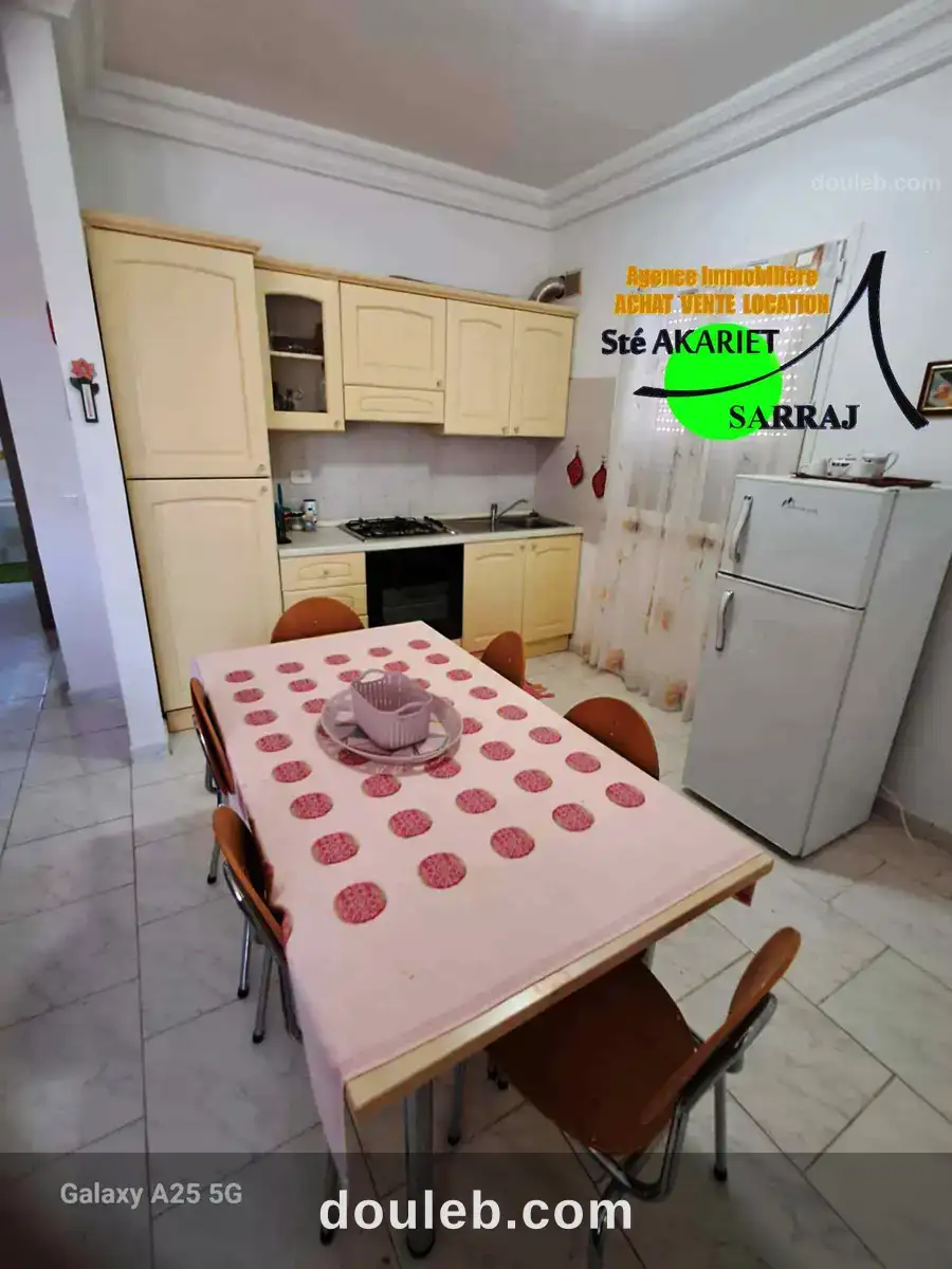 Appartement s2 à 400métre de la plage chatt mariem - Miniature 3