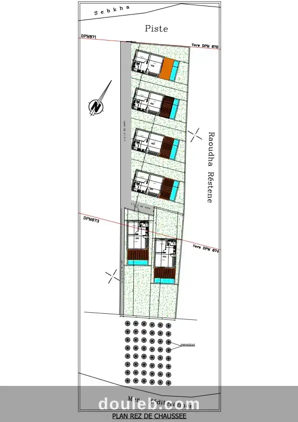 Terrain exceptionnel plage privee - Miniature 5